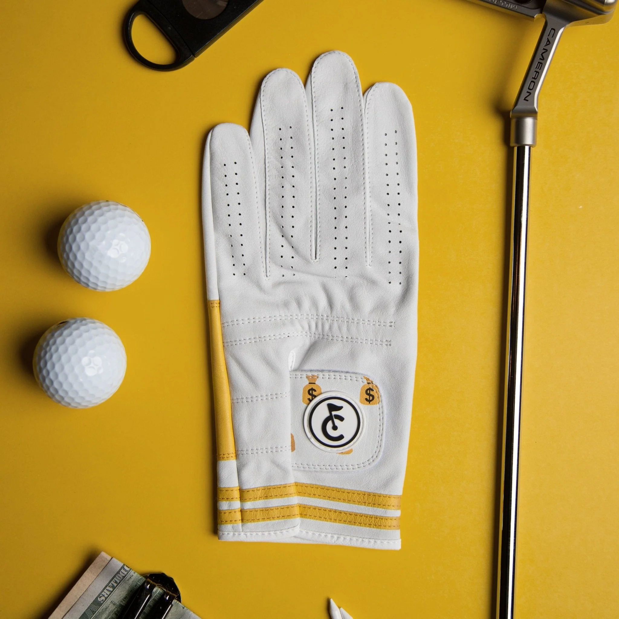 "Money Bags" Golf Glove - Image 2