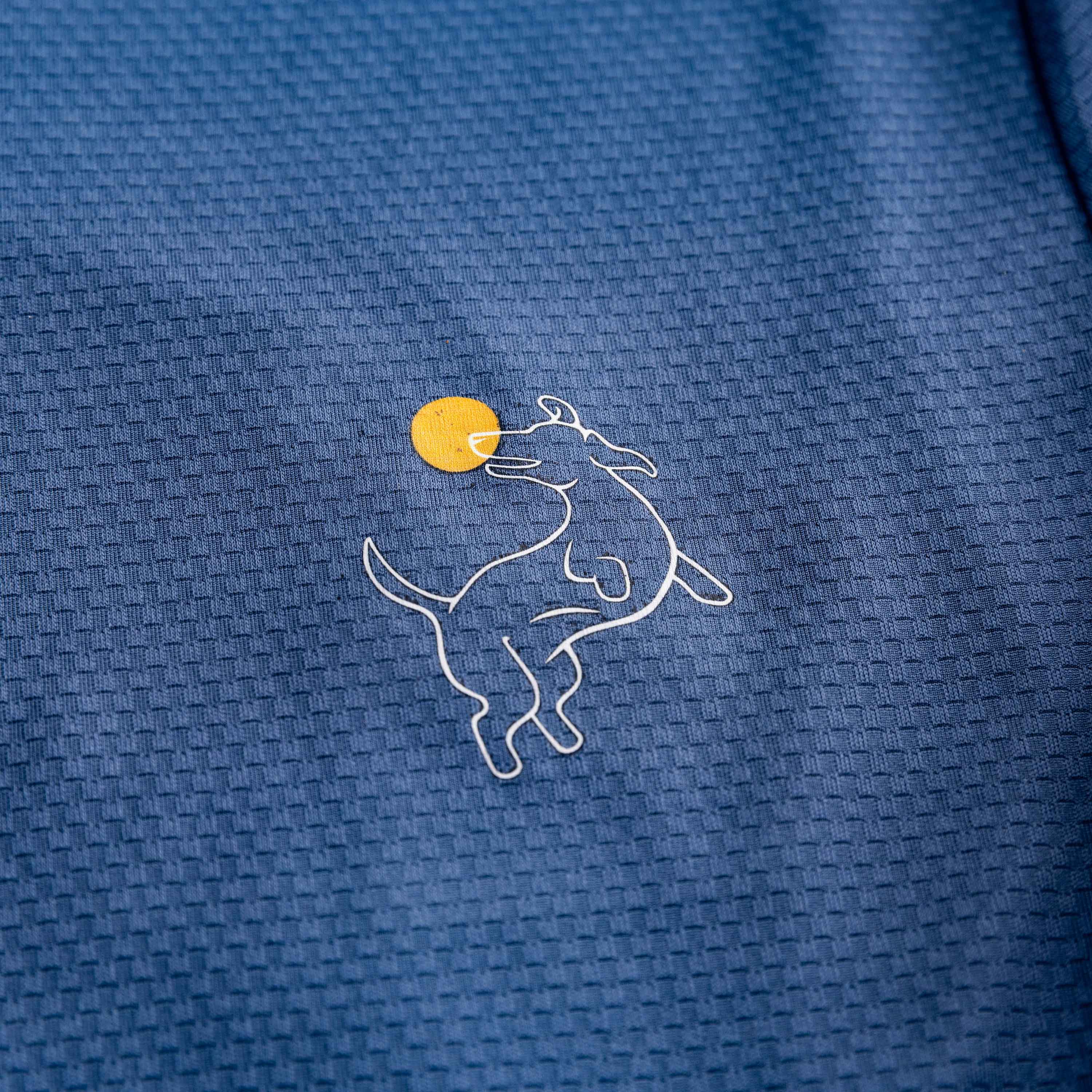 Navy Zip-Front Sun Hoodie - Image 8