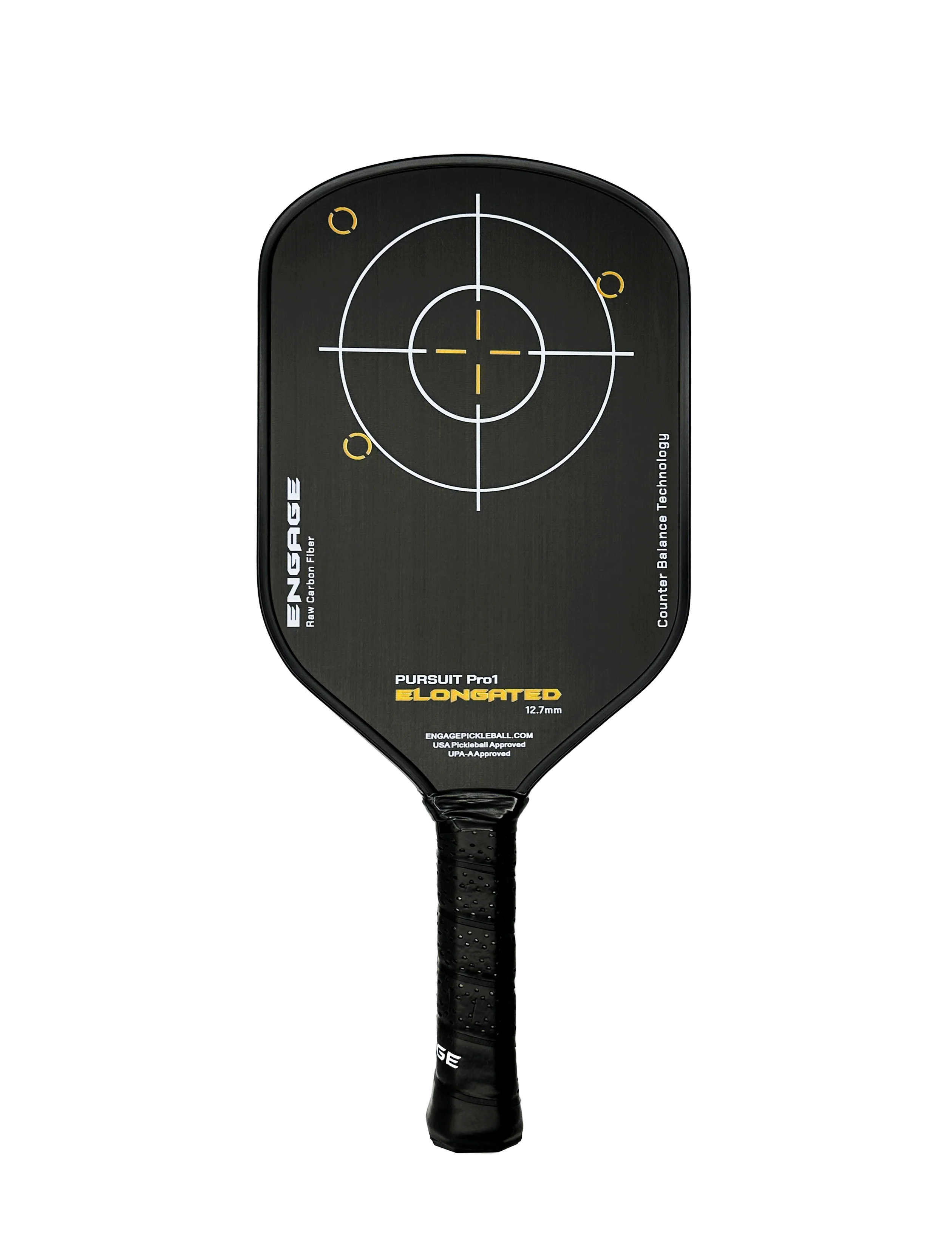 NEW GRAPHIC. Pursuit Pro1 Elongated 12.7 Power Series | Raw Carbon Fiber - Image 2