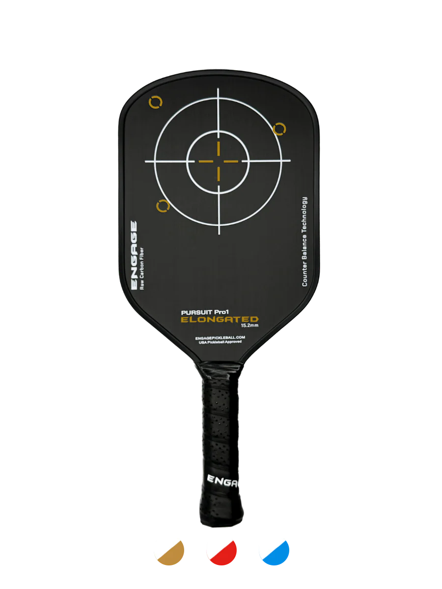 NEW GRAPHIC. Pursuit Pro1 Elongated 15.2 Power Series | Raw Carbon Fiber