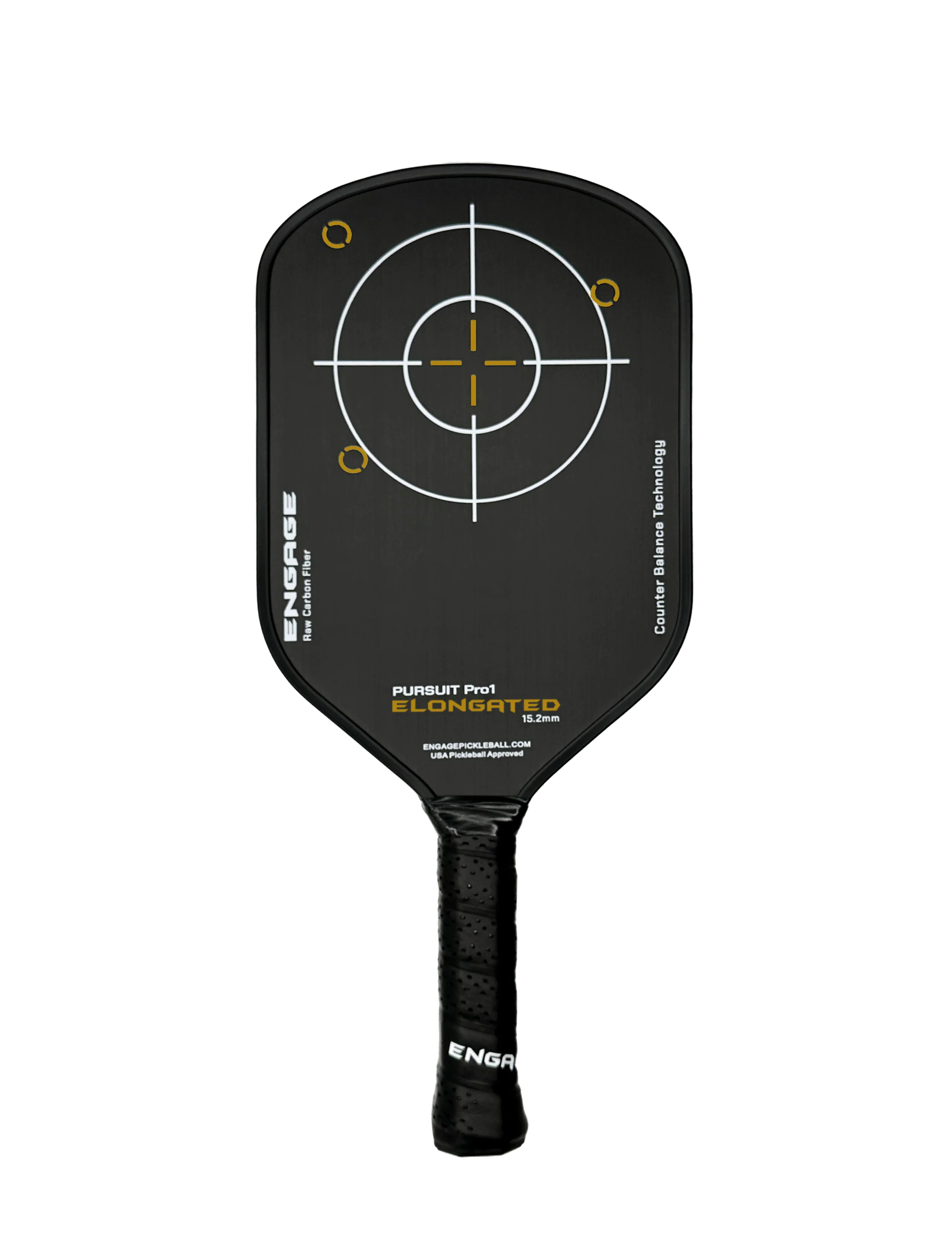 NEW GRAPHIC. Pursuit Pro1 Elongated 15.2 Power Series | Raw Carbon Fiber - Image 2