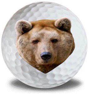 New Novelty Bear Golf Balls