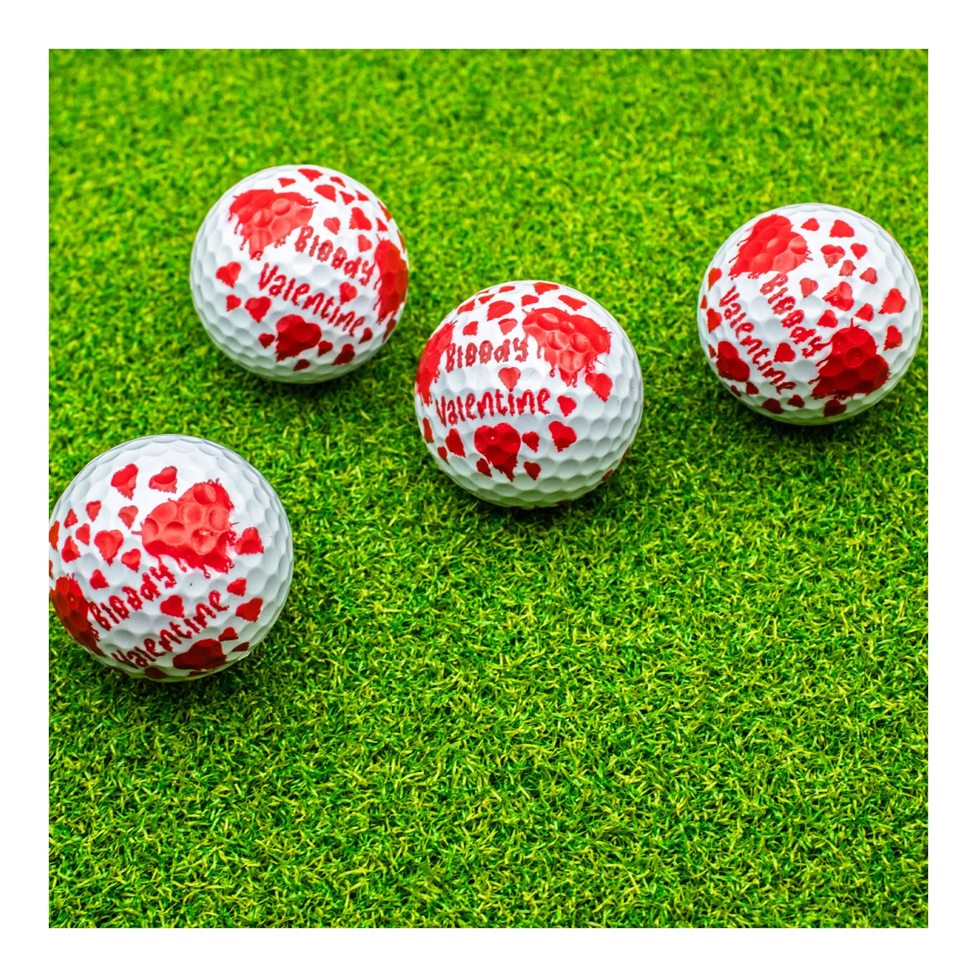 New Novelty Bloody Valentine Golf Balls - Image 4