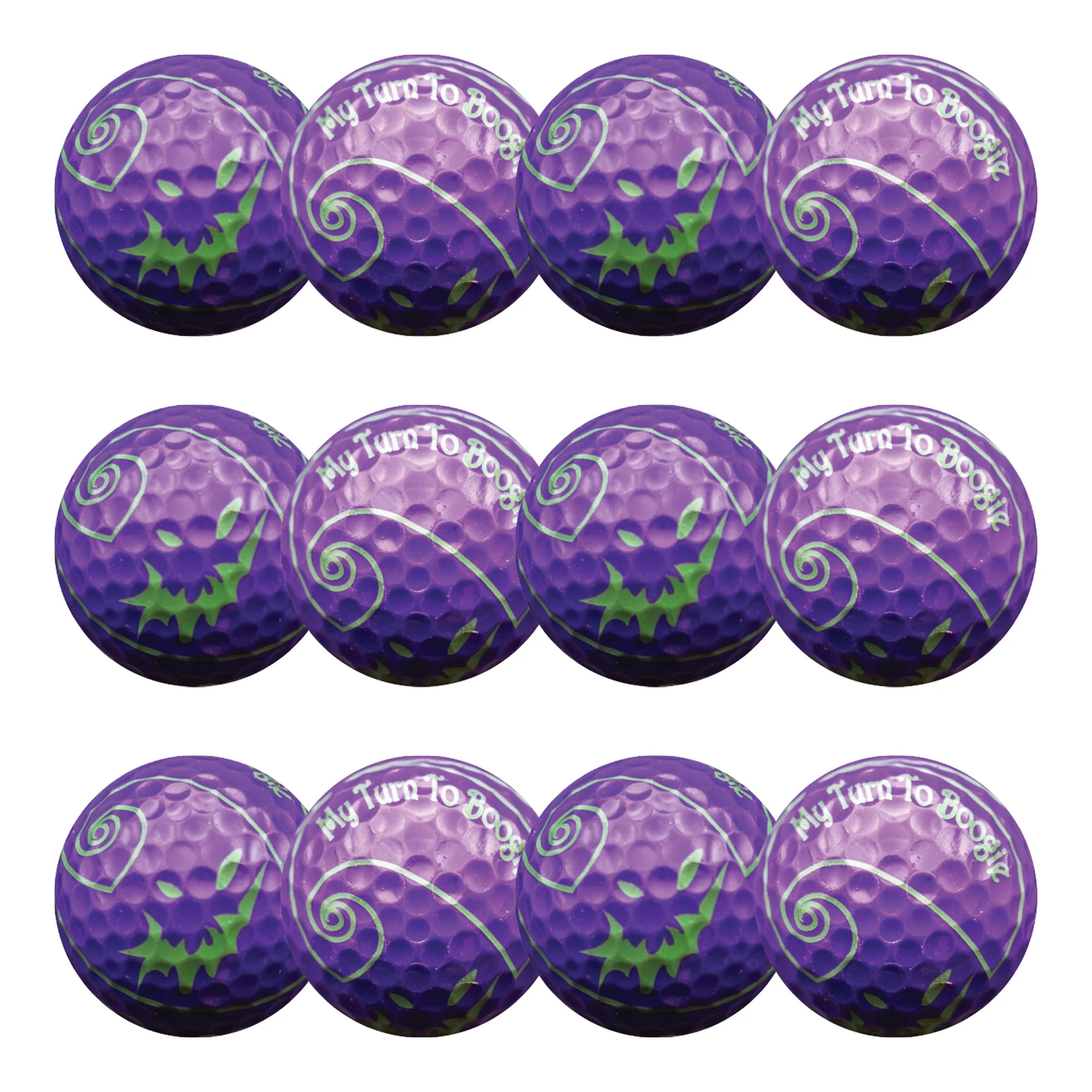 New Novelty Booogie Golf Balls