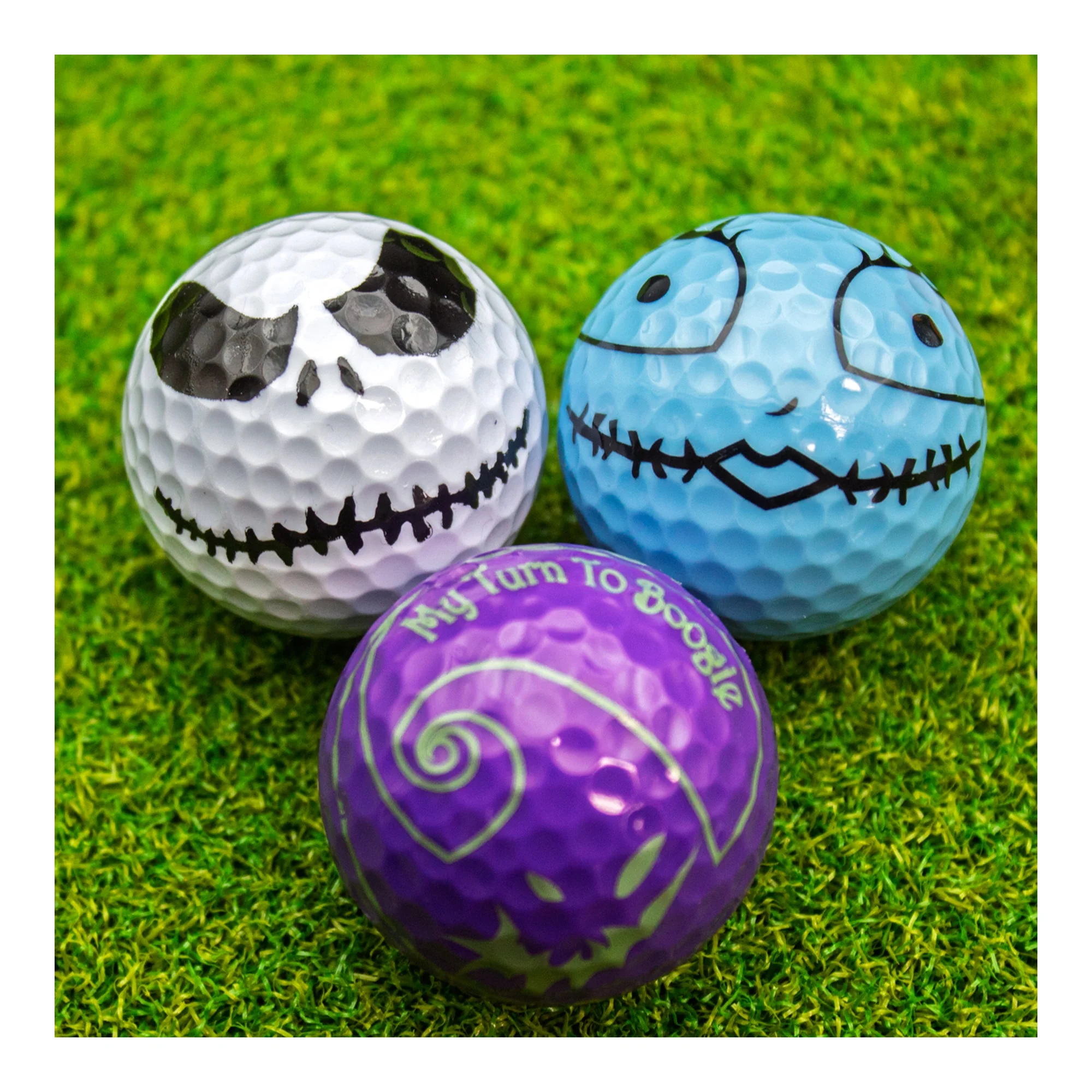 New Novelty Christmas Nightmare Mix Pack Golf Balls - Image 2