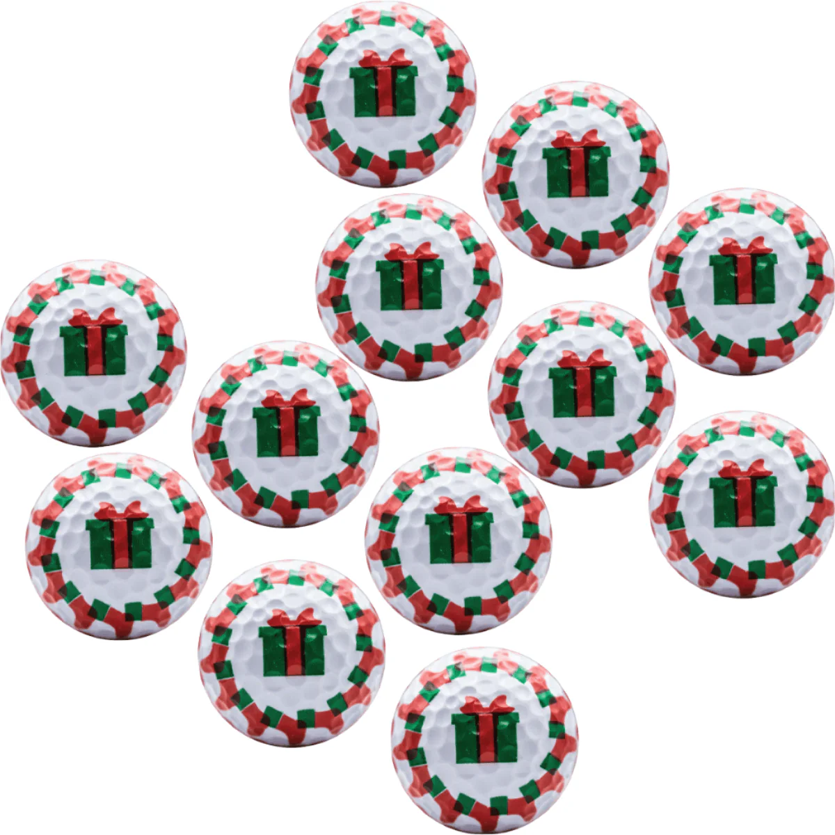 New Novelty Christmas Stocking Stuffer Golf Balls - Image 2