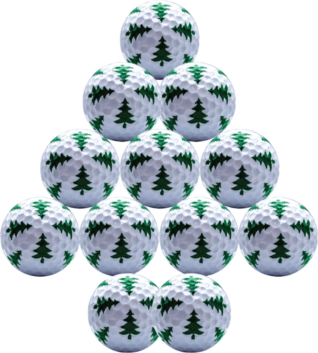 New Novelty Christmas Trees Golf Balls - Image 2