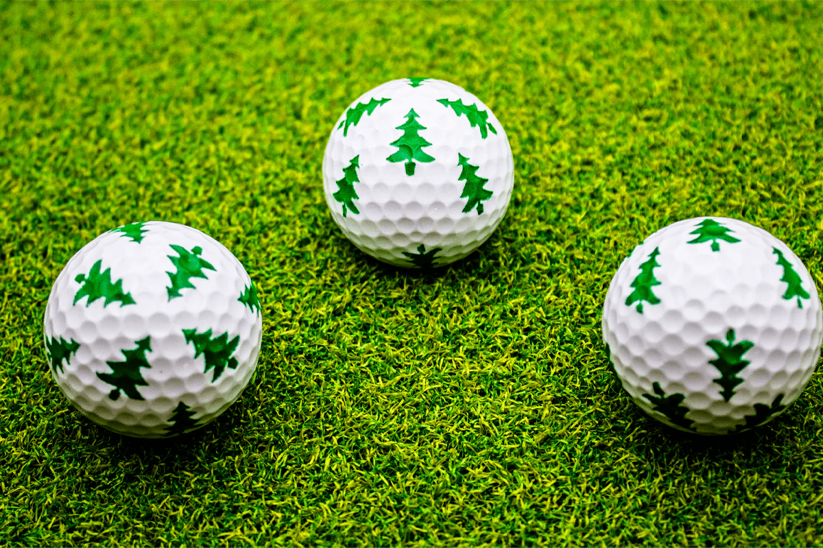 New Novelty Christmas Trees Golf Balls - Image 3