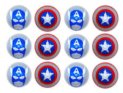 New Novelty Cpt USA Golf Balls