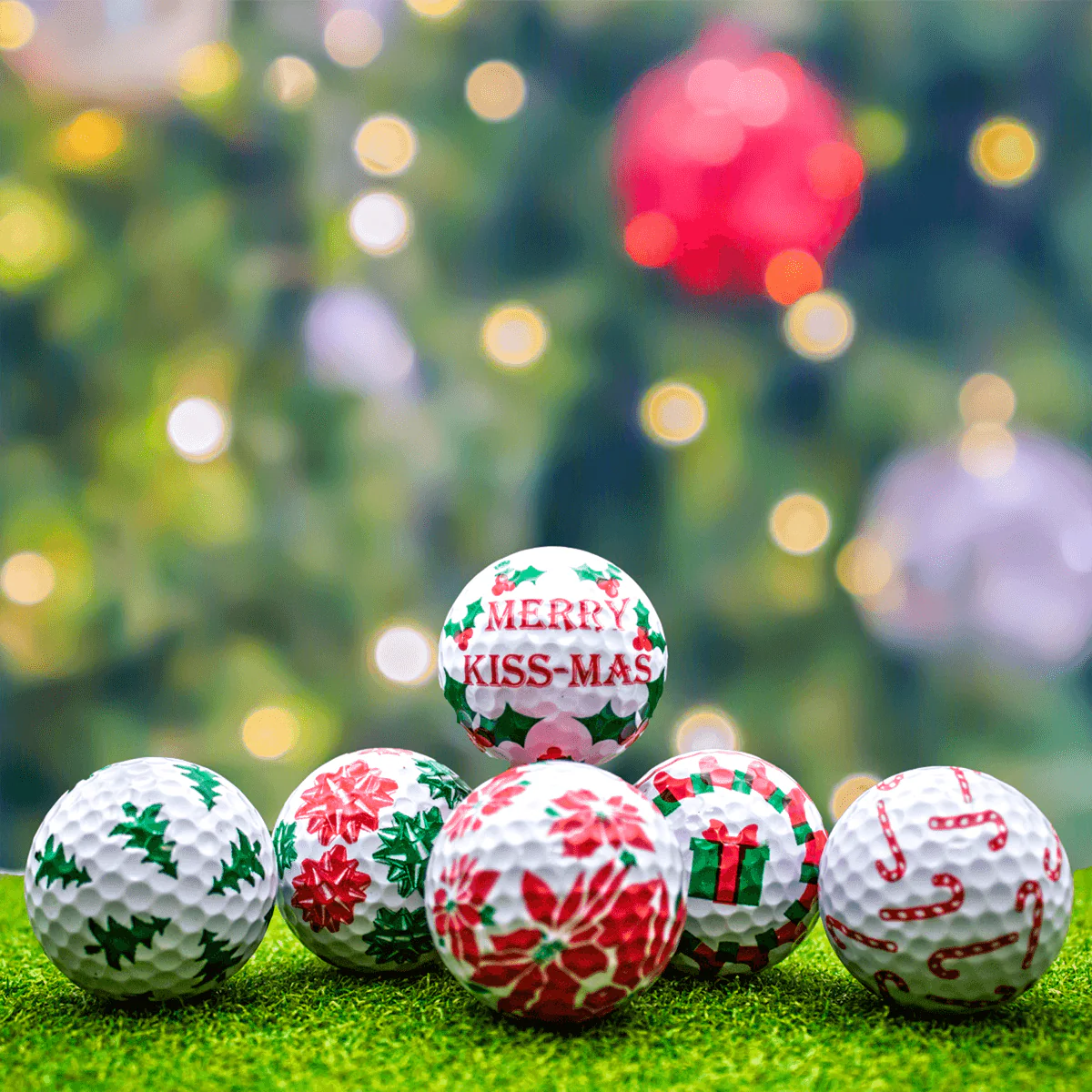 New Novelty Deluxe Christmas 2 Mix Golf Balls - Image 3