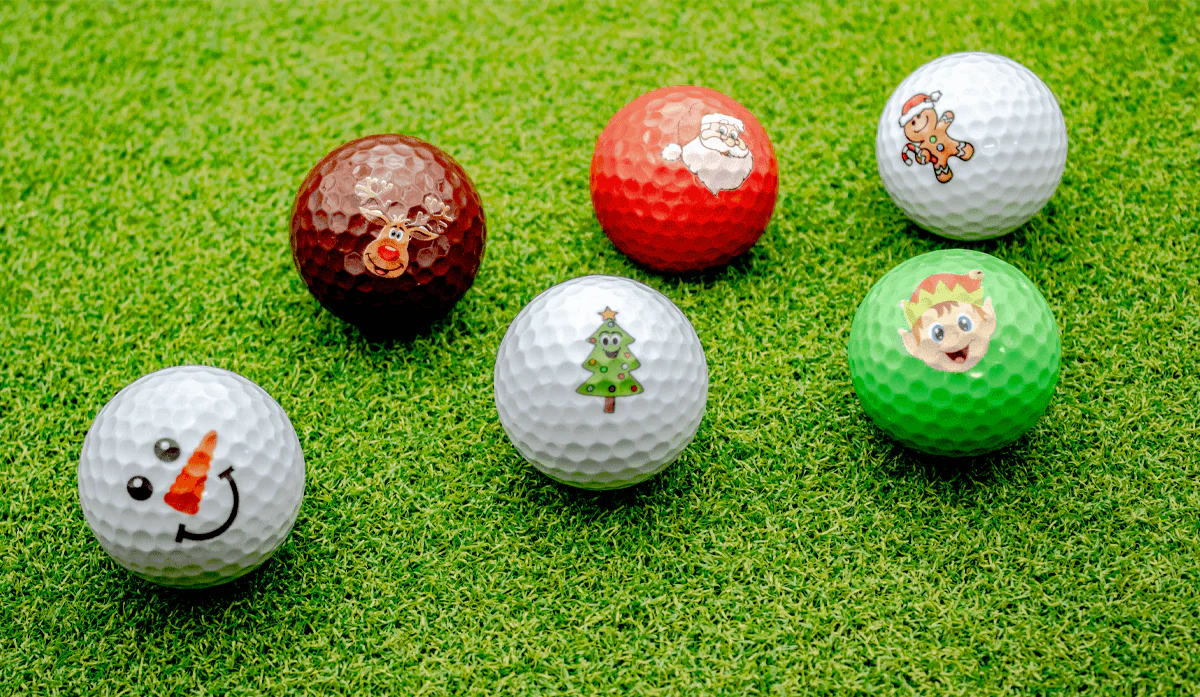 New Novelty Deluxe Christmas Mix Golf Balls - Image 2