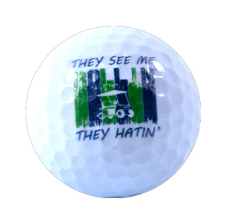 New Novelty Deluxe Golf Cart Par-Tee Mix of Golf Balls - Image 2