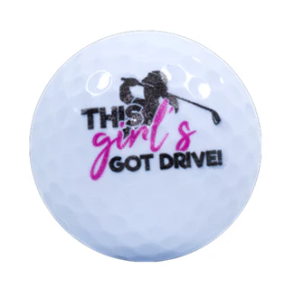 New Novelty Deluxe Golf Like a Girl Mix of Golf Balls - Image 7