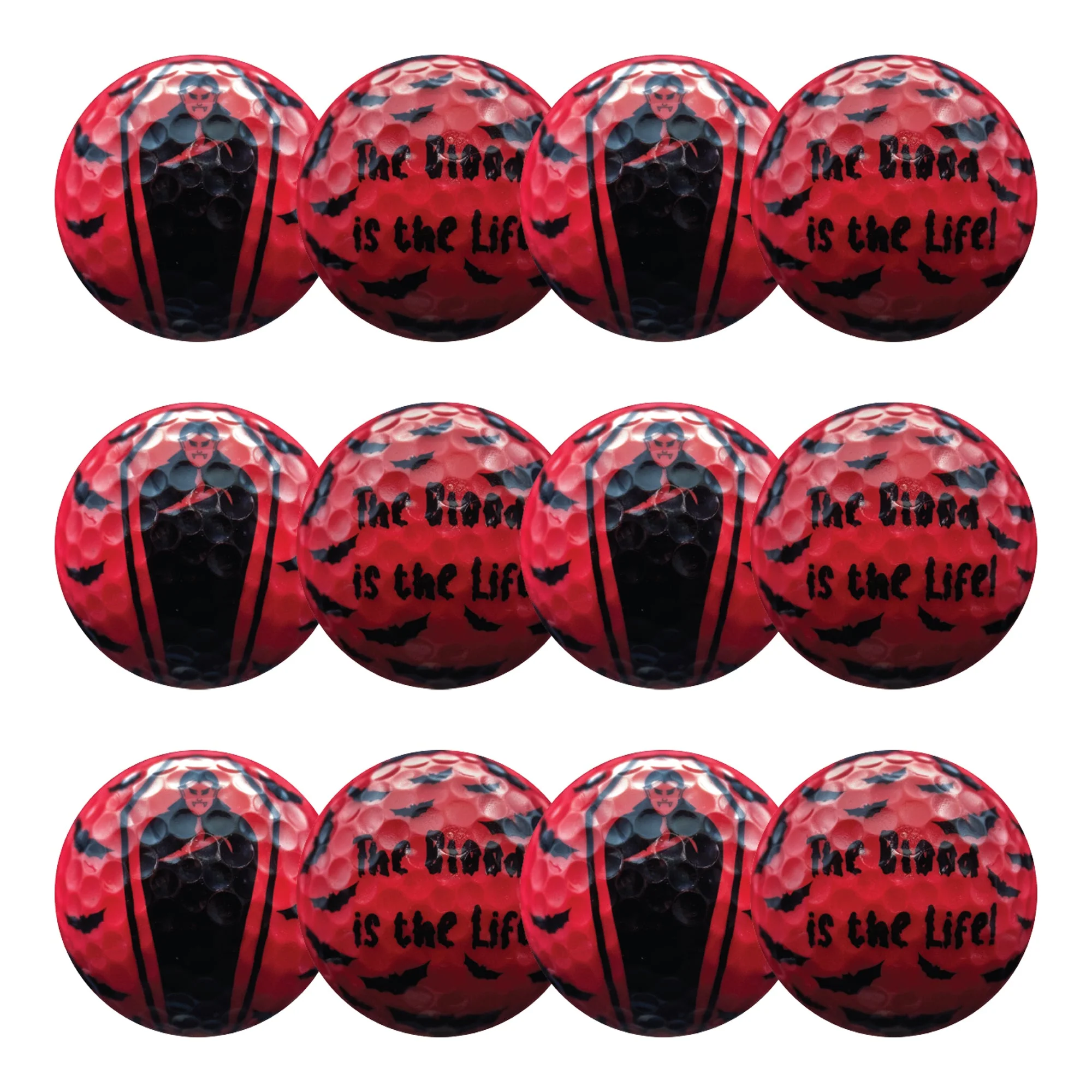 New Novelty Dracula Golf Balls