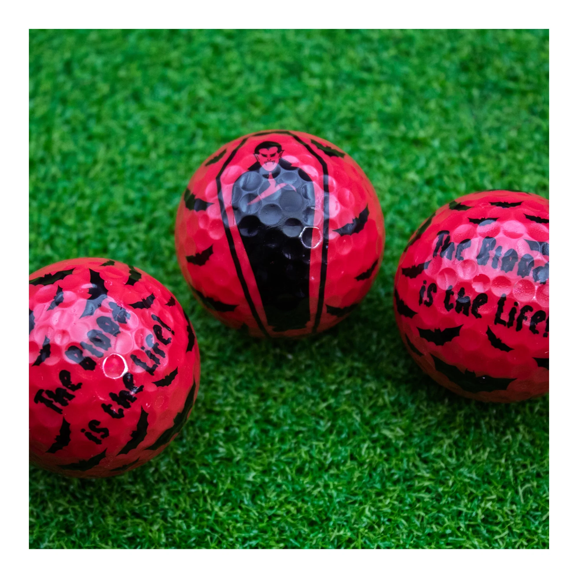 New Novelty Dracula Golf Balls - Image 4