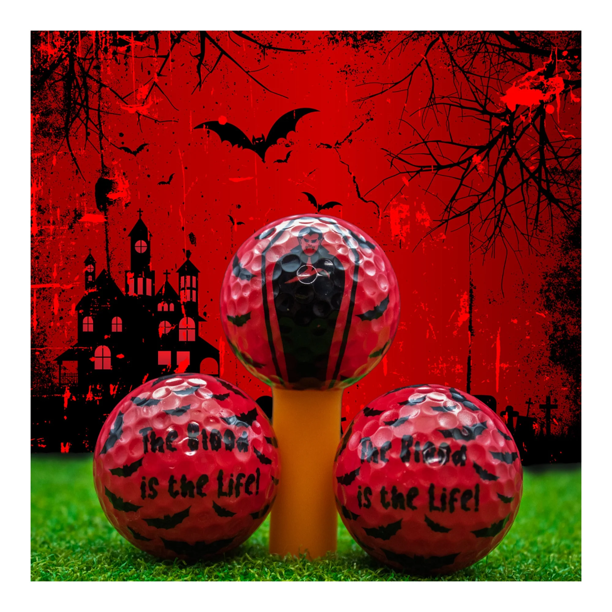 New Novelty Dracula Golf Balls - Image 5