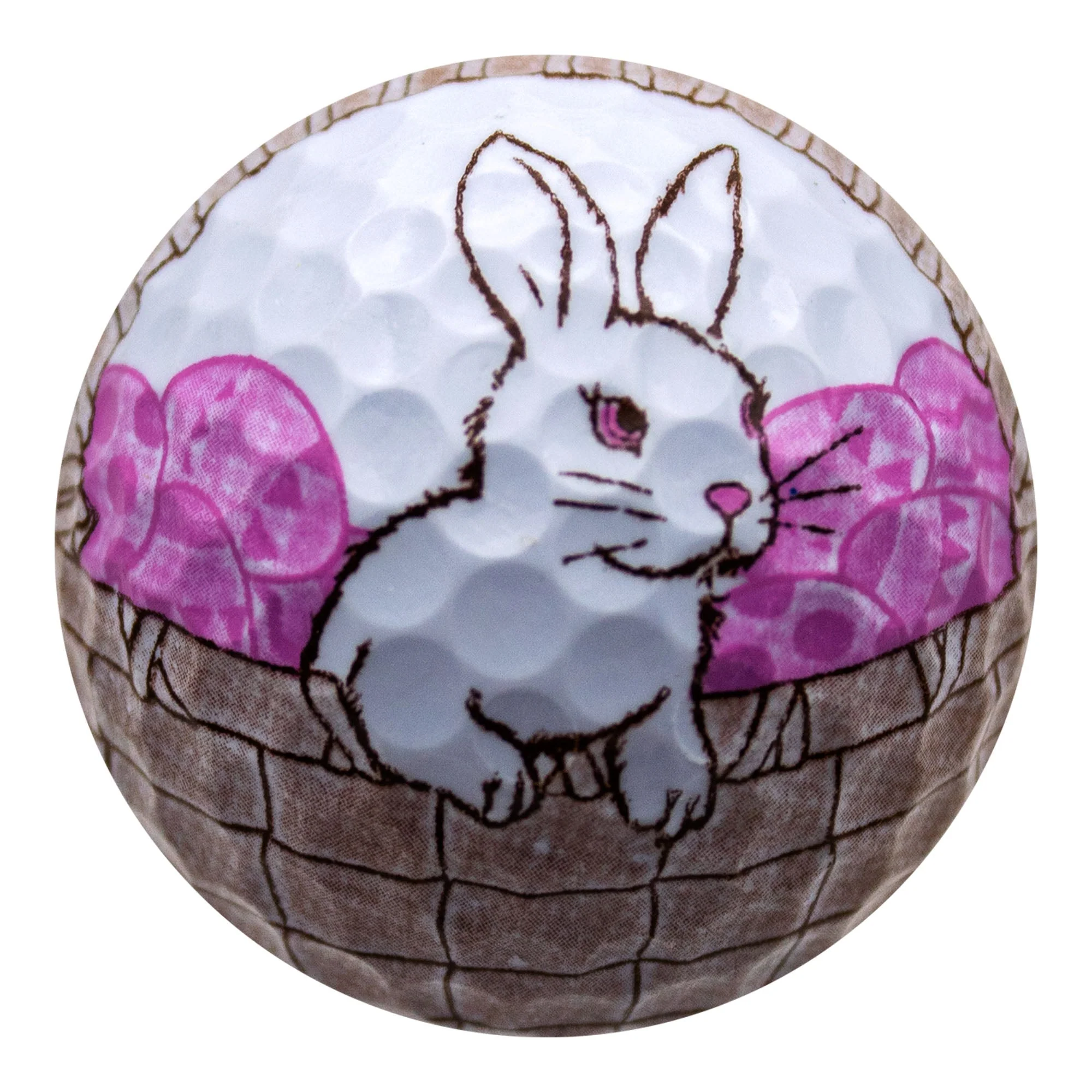 New Novelty Easter Bunny Golf Balls