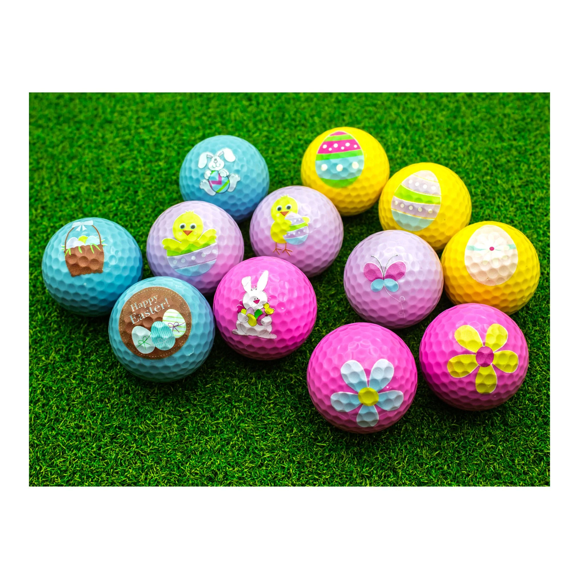 New Novelty Easter Mix Golf Balls - Image 14