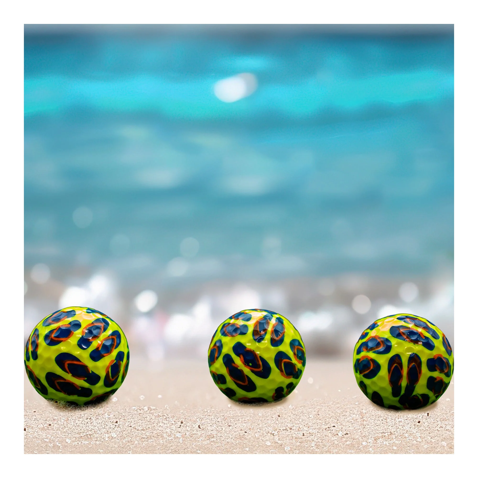 New Novelty Flip Flops Golf Balls - Image 4