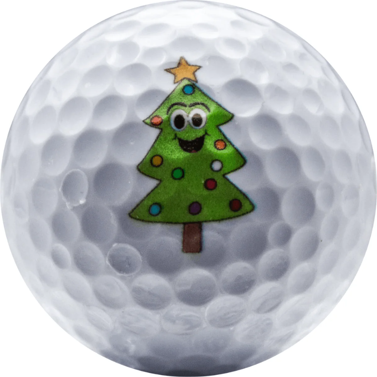 New Novelty Friendly Christmas Trees Golf Balls