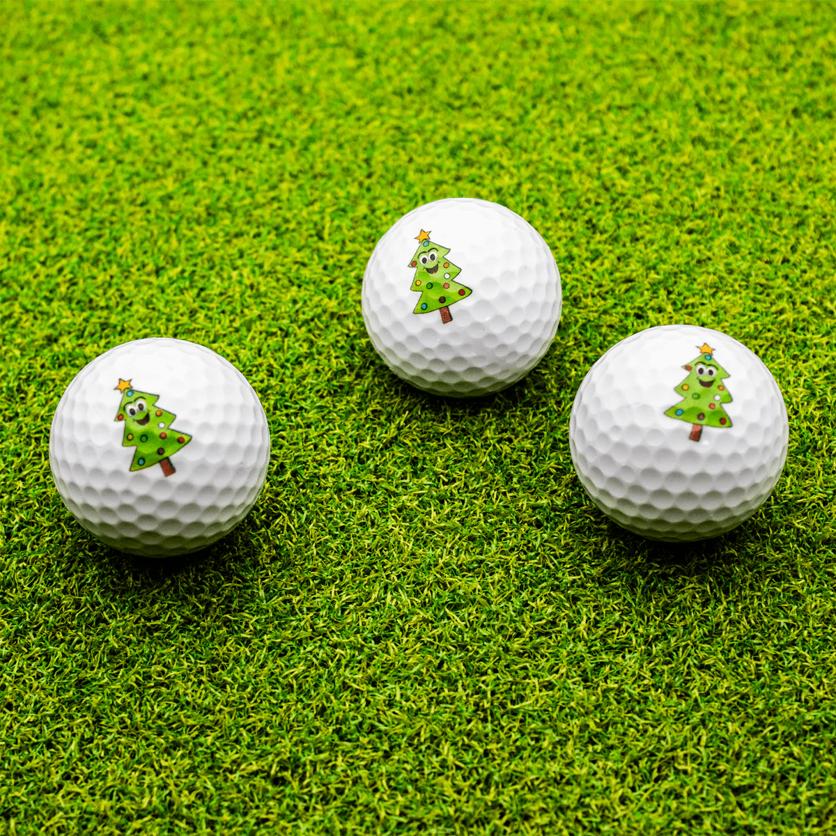 New Novelty Friendly Christmas Trees Golf Balls - Image 3