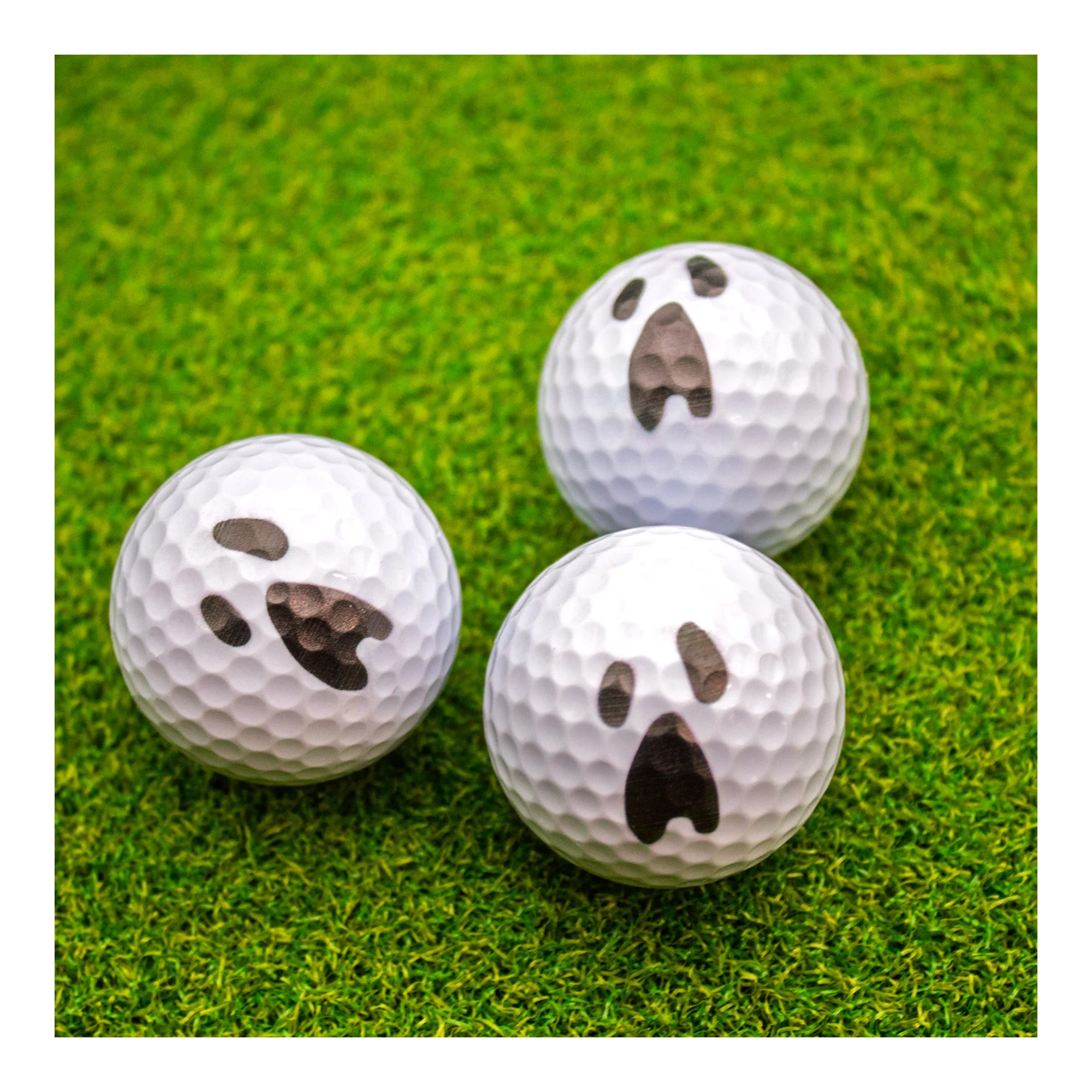 New Novelty Ghost Face Golf Balls - Image 4