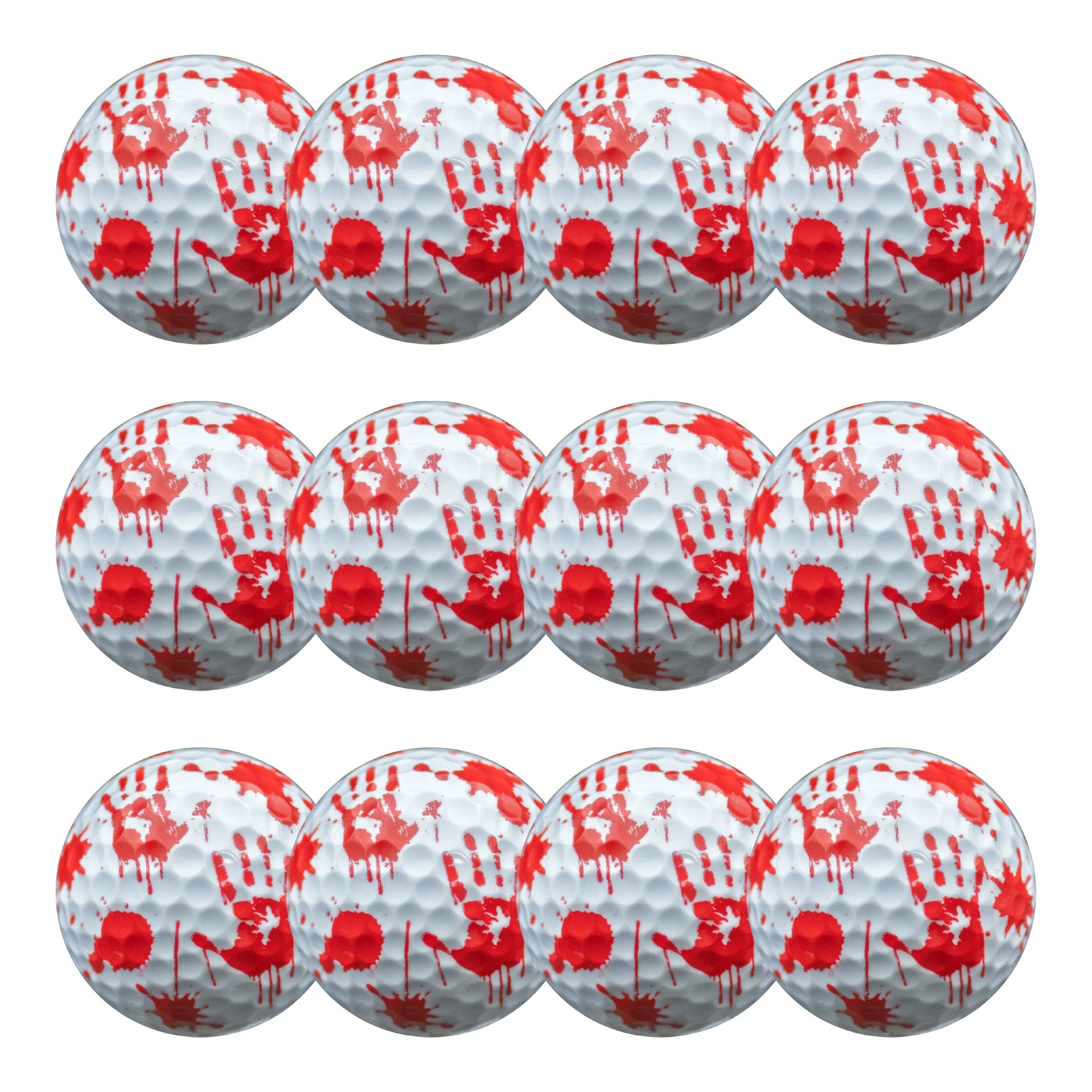 New Novelty Halloween Blood Splatter Golf Balls
