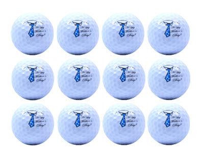 New Novelty Happy Father's Day Tie Golf Balls - Image 2