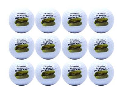 New Novelty I'd Rather Be Playing Pickleball Golf Balls - Image 2
