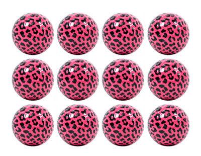 New Novelty Pink Leopard Print Golf Balls