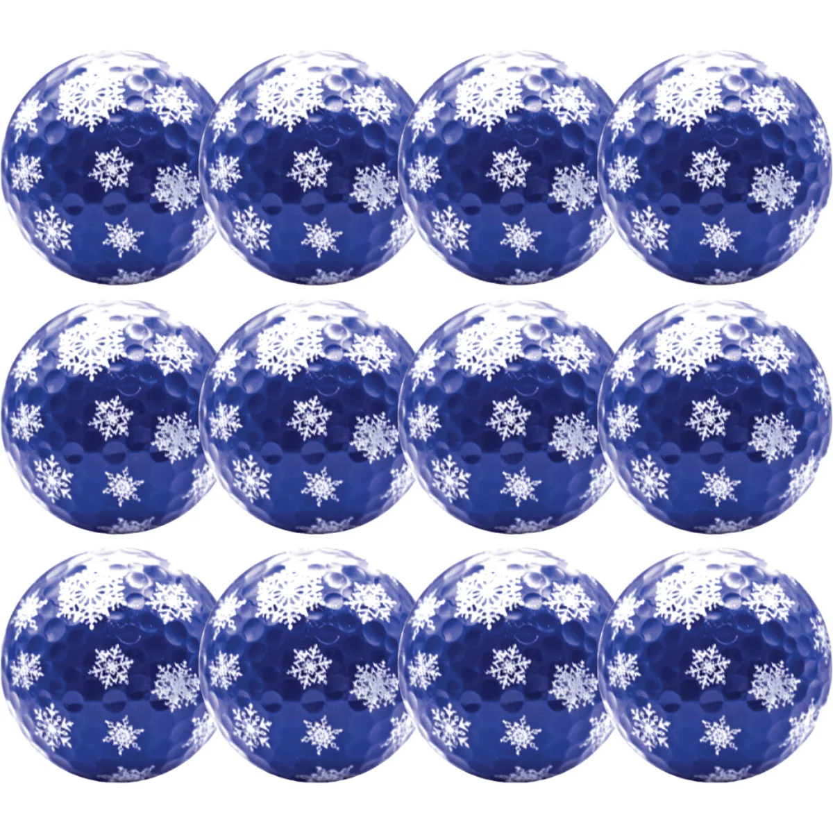 New Novelty Snowflakes Golf Balls - Image 2
