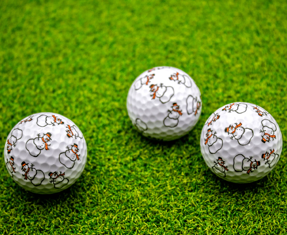 New Novelty Snowmen Golf Balls - Image 3