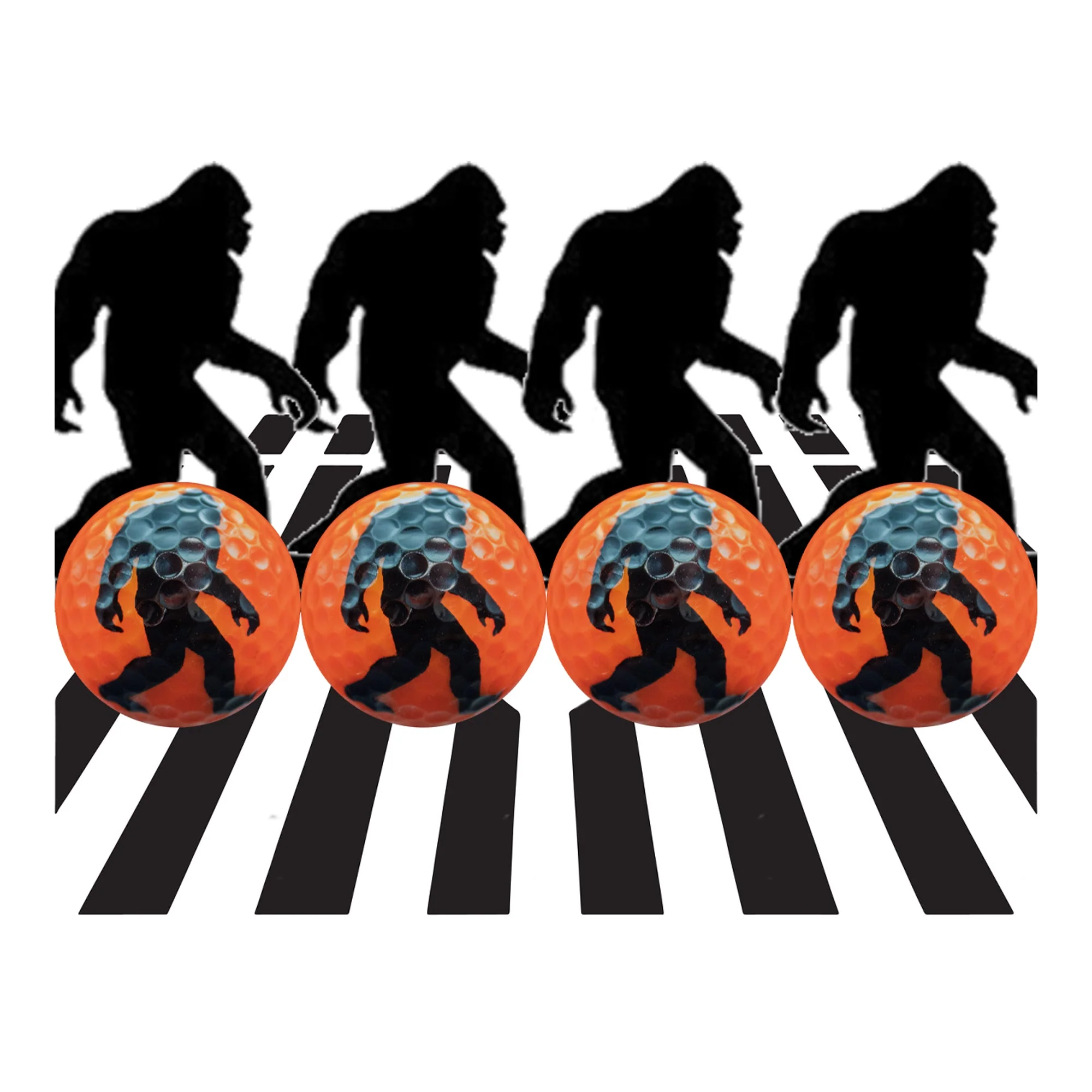 New Novelty The Bigfoot Golf Balls - Image 5