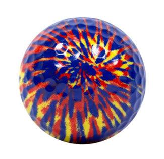 New Novelty Tie Dye Mix of Golf Balls - Image 3