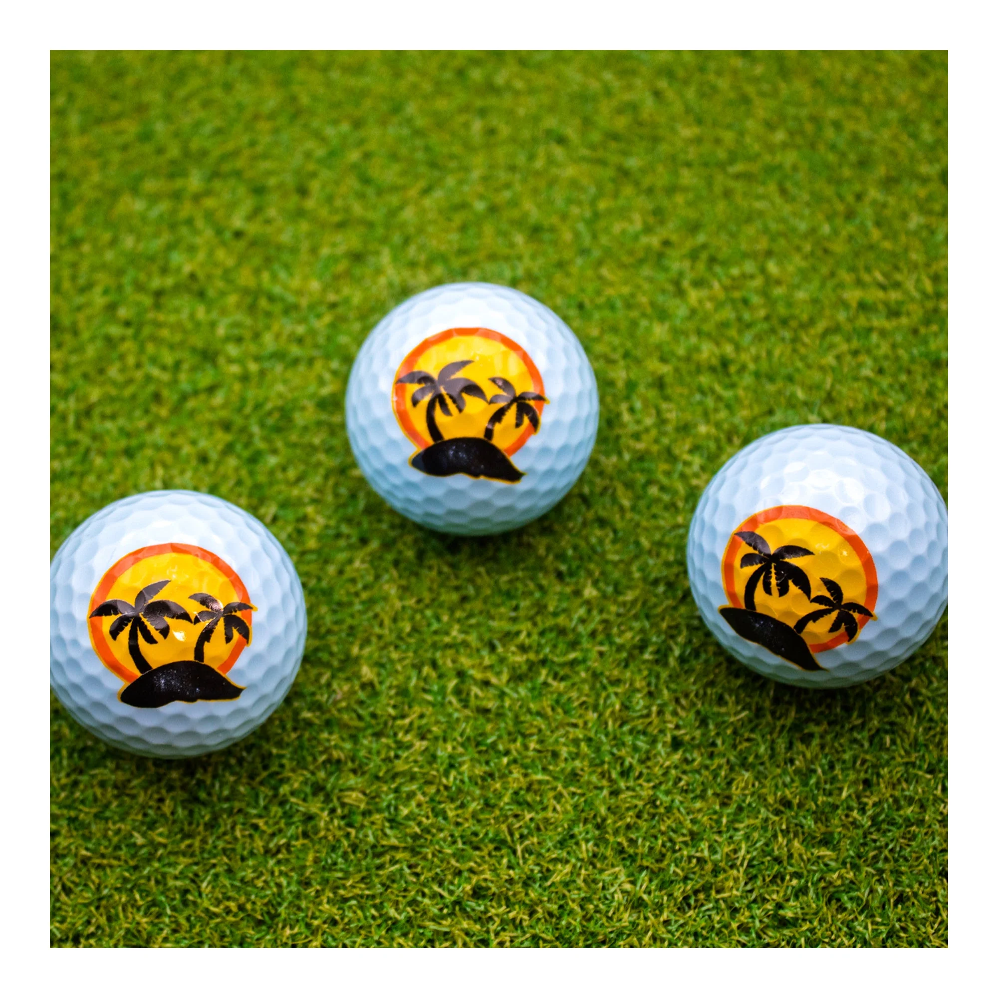 New Novelty Tropical Island Golf Balls - Image 3