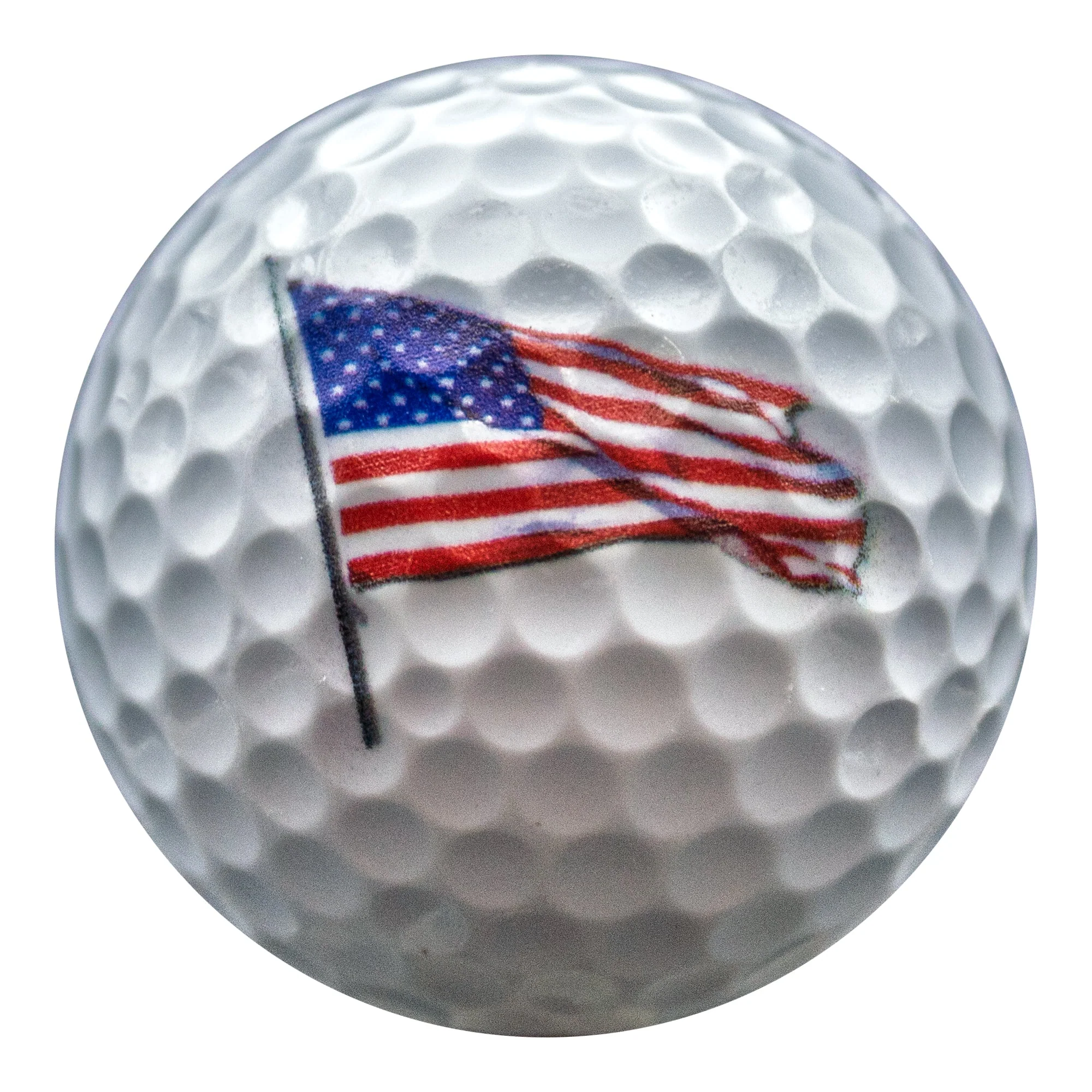 New Novelty USA American Flag Mix of Golf Balls - Image 11