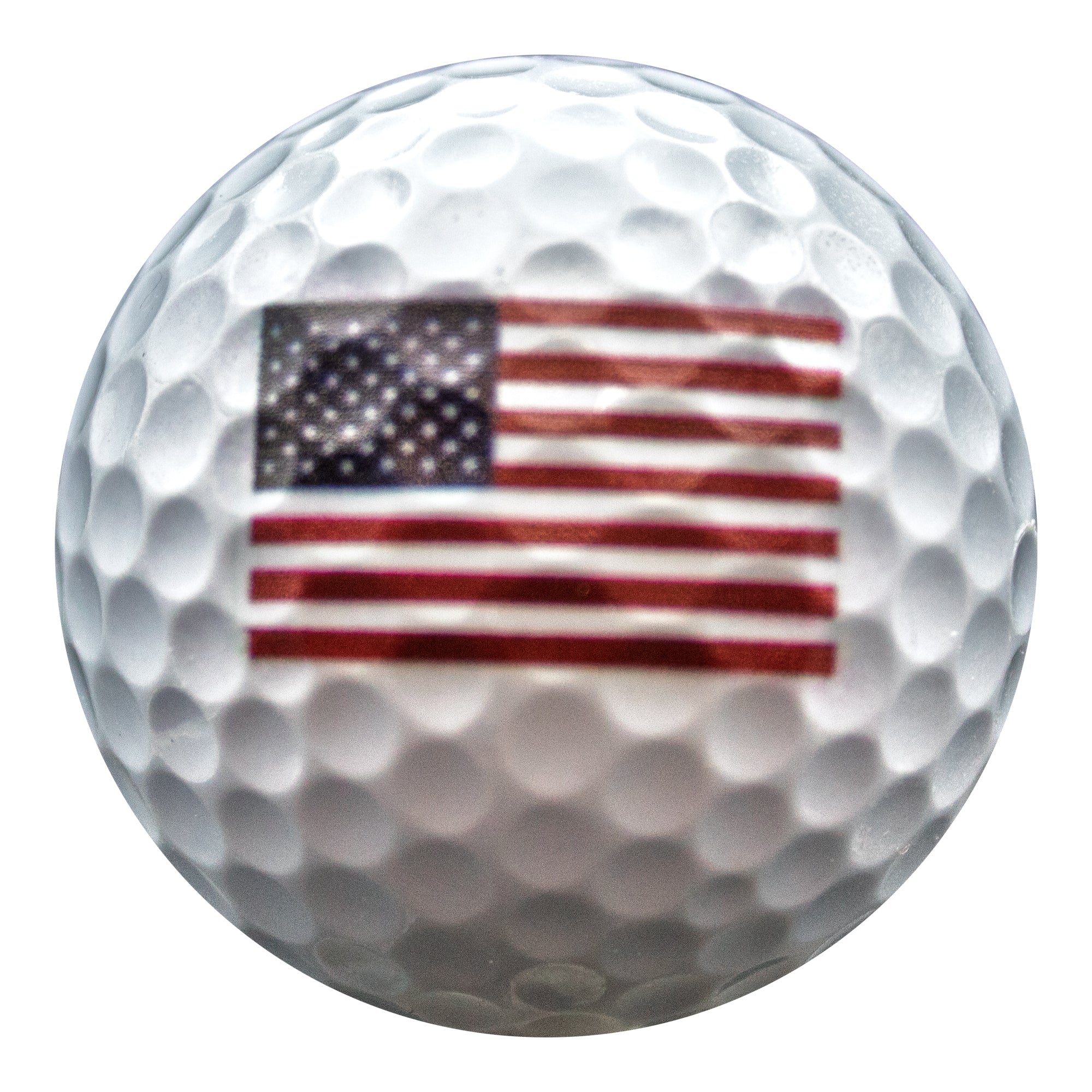 New Novelty USA American Flag Mix of Golf Balls - Image 2