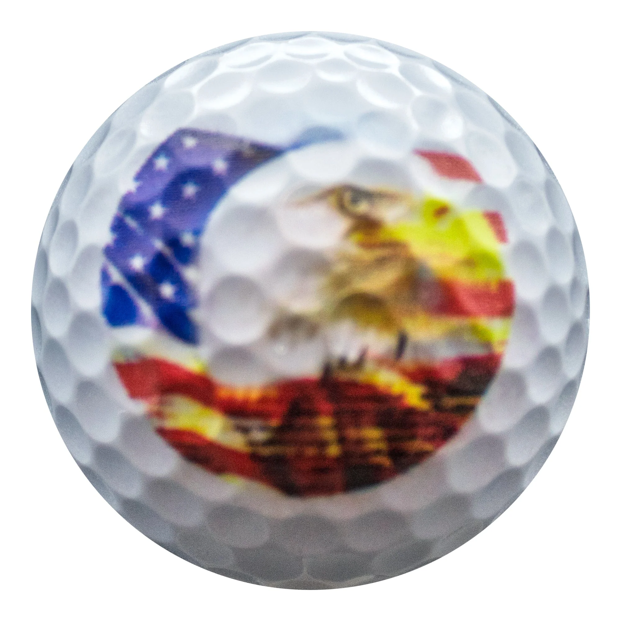 New Novelty USA American Flag Mix of Golf Balls - Image 3