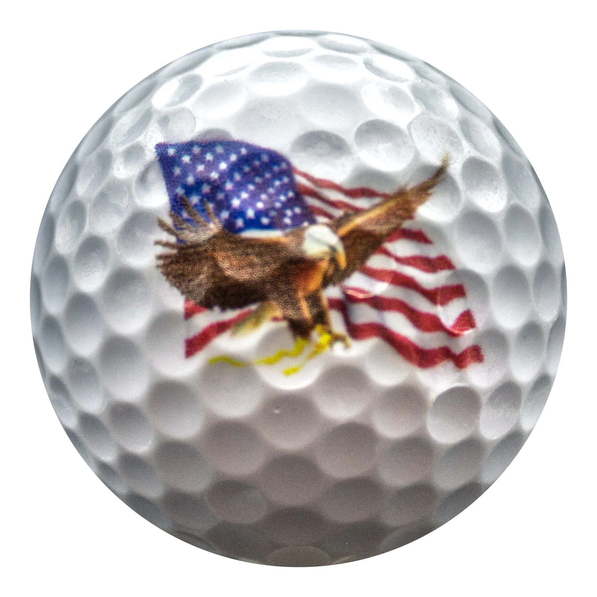 New Novelty USA American Flag Mix of Golf Balls - Image 7