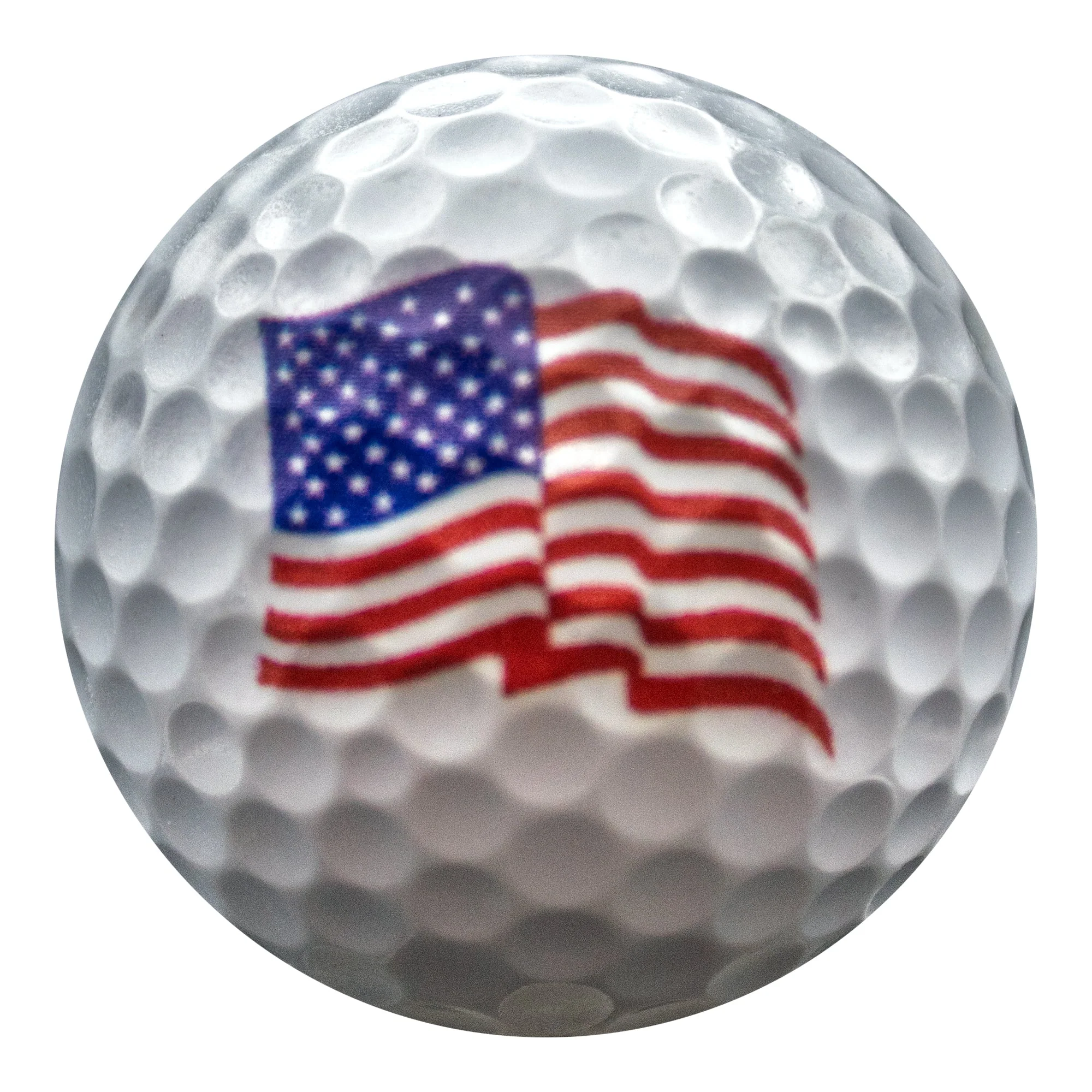 New Novelty USA American Flag Mix of Golf Balls - Image 8