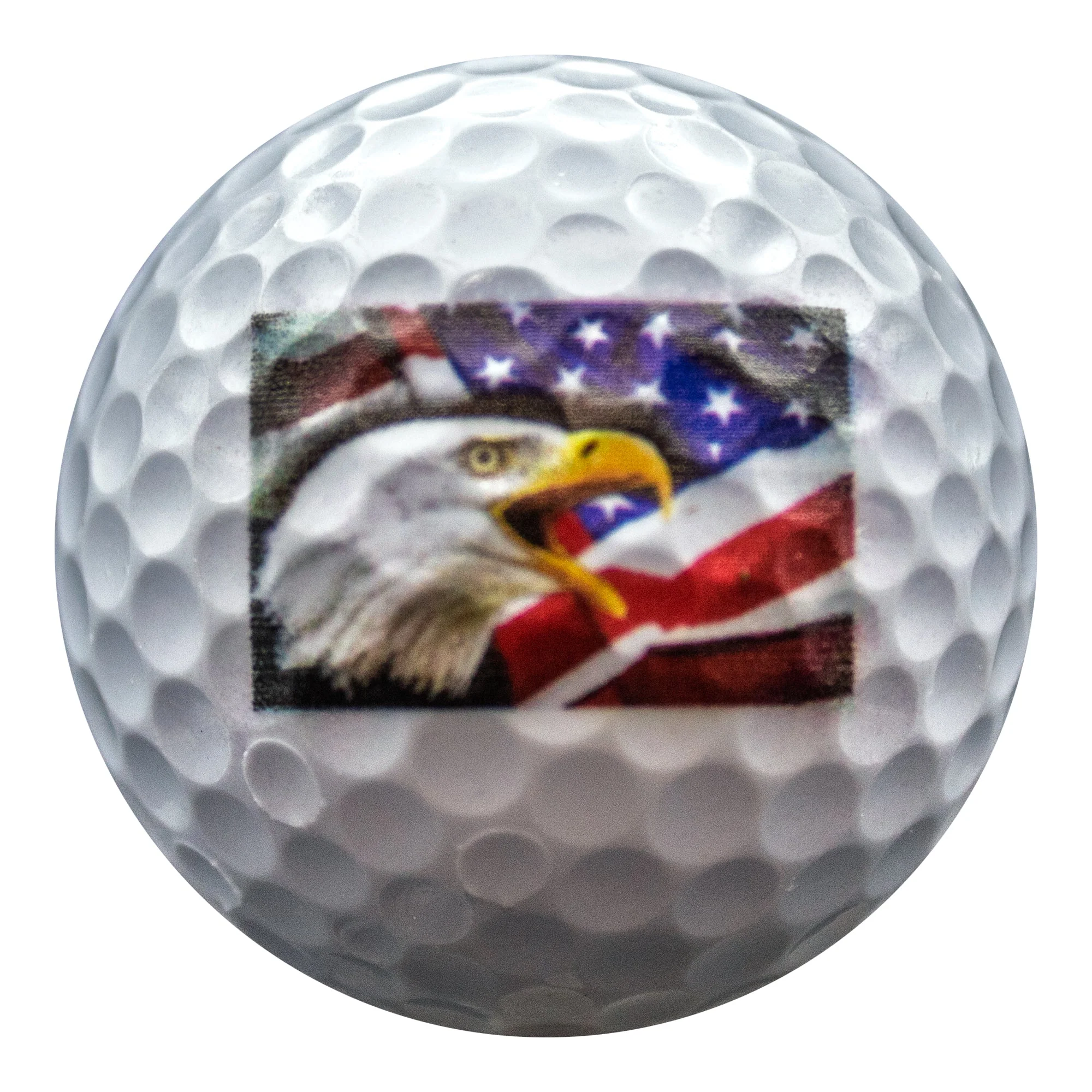 New Novelty USA American Flag Mix of Golf Balls - Image 9