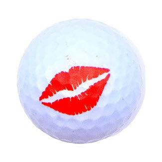 New Novelty Valentine's Kisses Golf Balls - Image 2