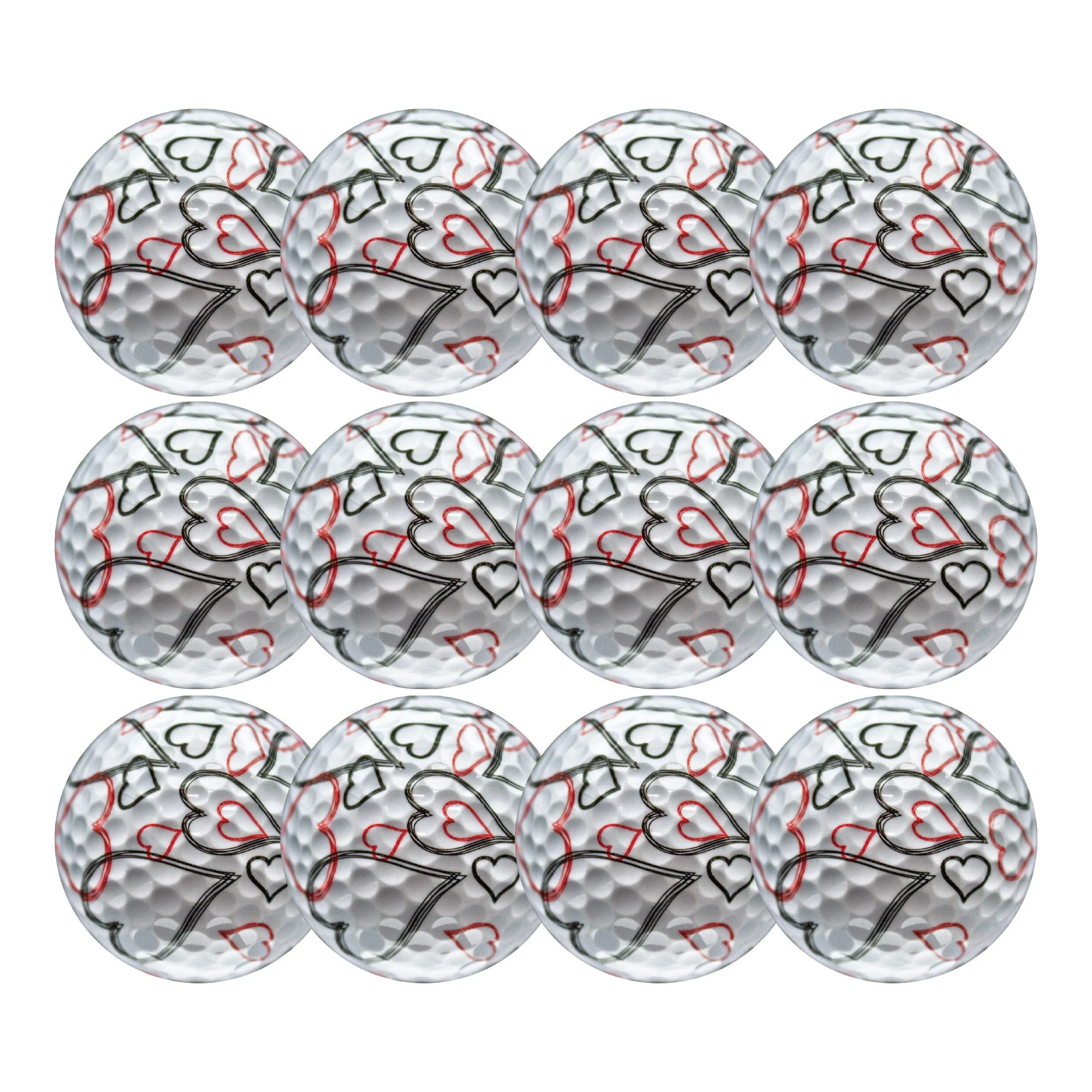New Novelty Wild Hearts Golf Balls - Image 2
