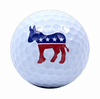 Novelty Democratic Donkey Golf Balls - Image 2