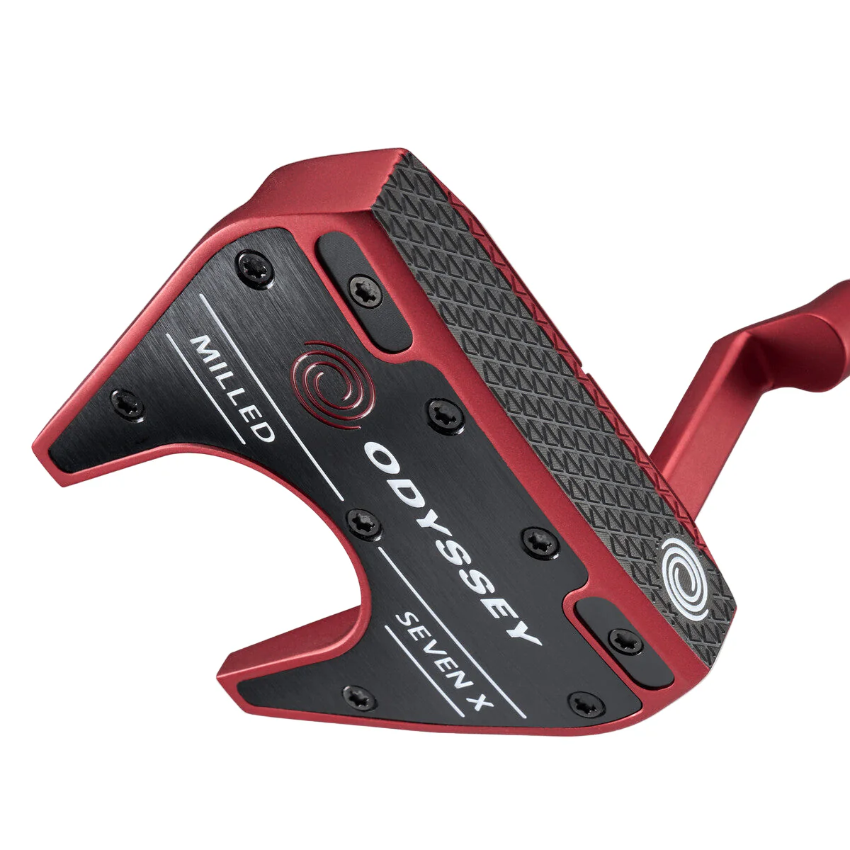 Odyssey Red Milled Seven X (Xander Schauffele) Mallet Putter - Image 4