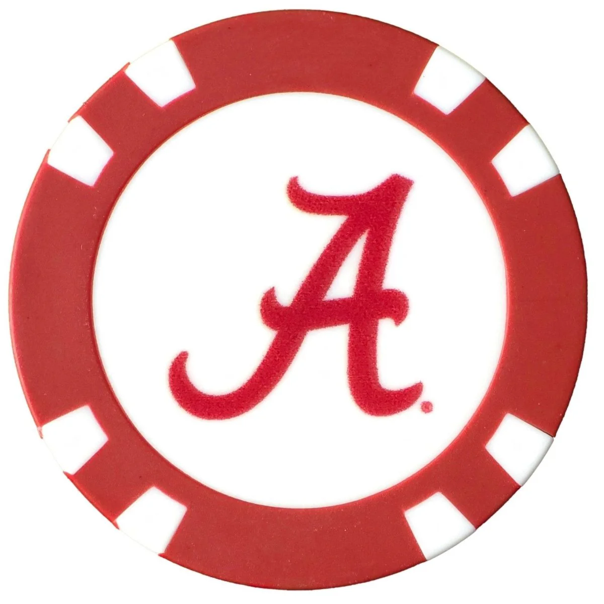 Officially Licensed Alabama Crimson Tide Poker Chip Ball Marker - Image 3