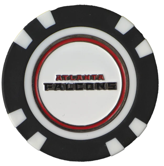 Officially Licensed Atlanta Falcons Poker Chip Ball Marker - Image 3