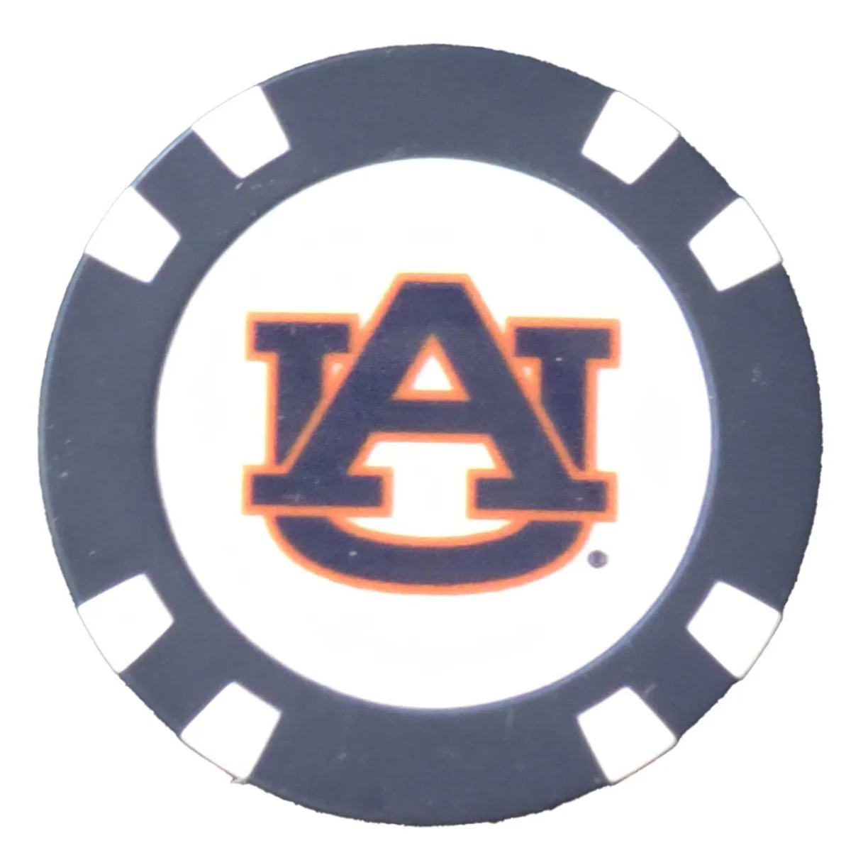 Officially Licensed Auburn Tigers Poker Chip Ball Marker - Image 5