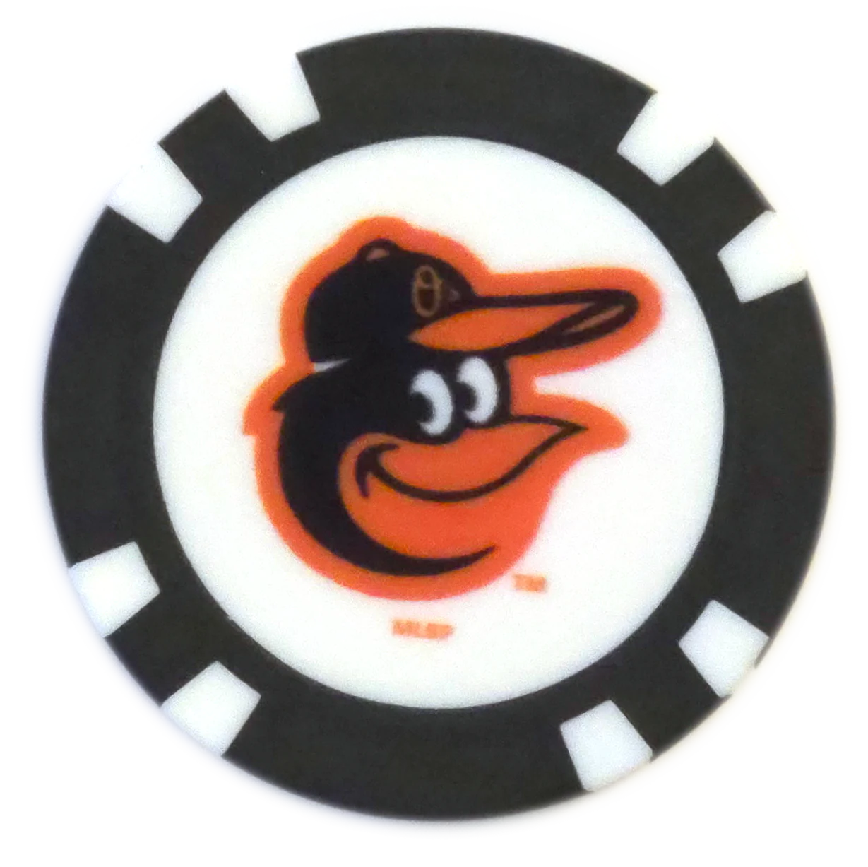 Officially Licensed Baltimore Orioles Poker Chip Ball Marker - Image 5