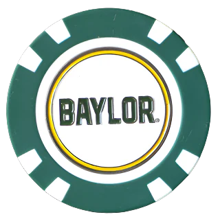 Officially Licensed Baylor Bears Poker Chip Ball Marker - Image 3